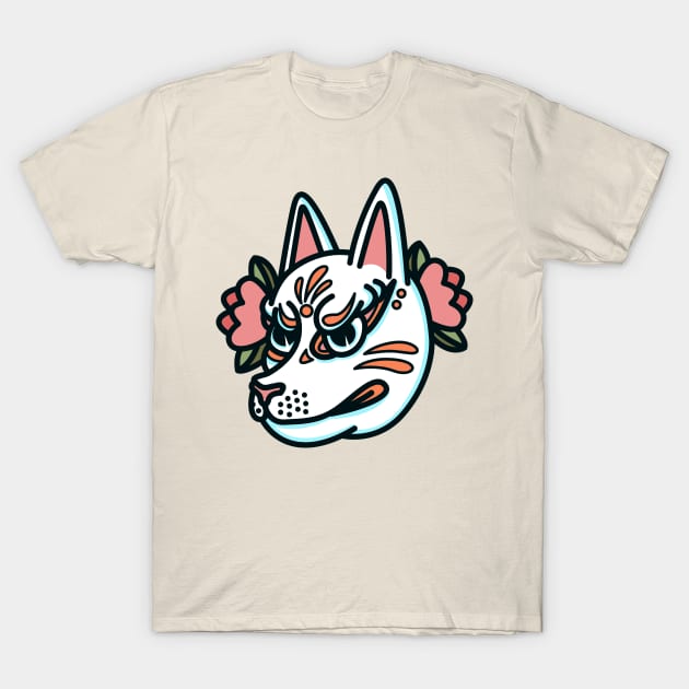 Kitsune T-Shirt by Never Not Tired Club